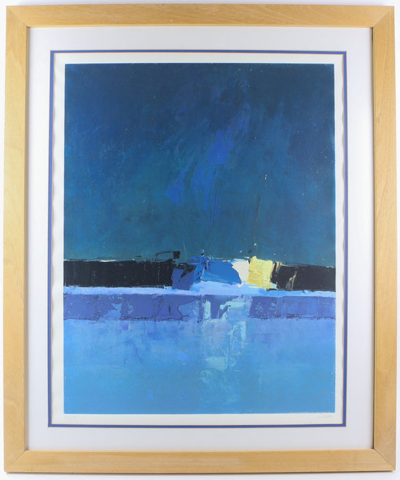 DONALD HAMILTON FRASER, SEASCAPE, LARGE LIMITED EDITION PRINT 20/175, SIGNED