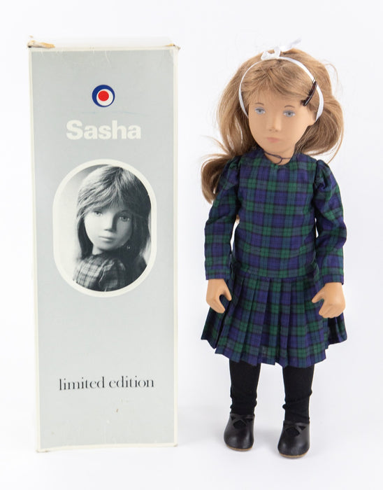 TRENDON SASHA DOLL - 'KILTIE' LIMITED EDITION GIRL 1986 2803, BOXED