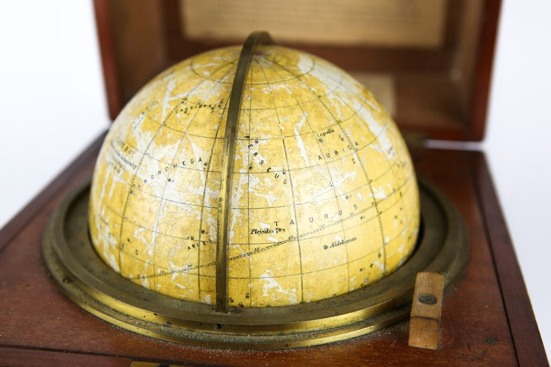 CARY & Co. LONDON - C19th TRAVEL CELESTIAL ASTRONOMICAL GLOBE, BOXED
