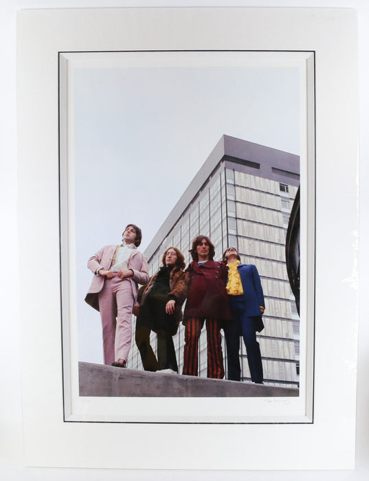TOM MURRAY, 'STANDING TALL', LIMITED EDITION BEATLES PRINT 73/195, SIGNED & COA
