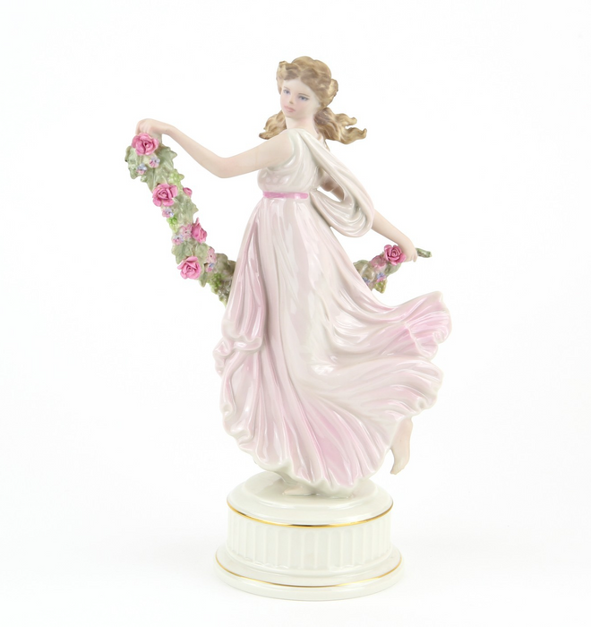 WEDGWOOD 'THE DANCING HOURS' FLORAL COLLECTION LIMITED EDITION FIGURE CW235
