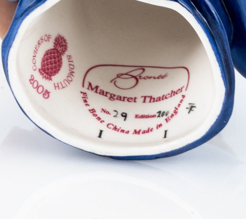 BRONTE - MARGARET THATCHER LIMITED EDITION GOVIERS CANDLE SNUFFER & COA