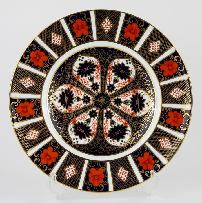 ROYAL CROWN DERBY - JAPANESE OLD IMARI 1128 DINNER PLATE 27cm