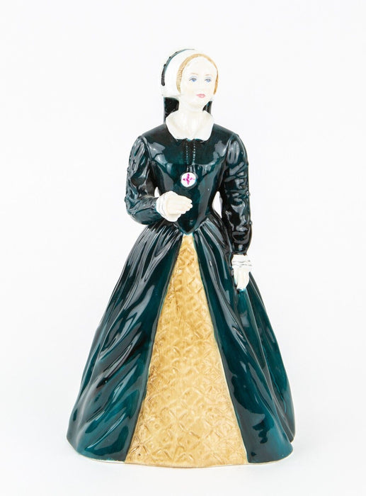 COALPORT 'KATHERYN HOWARD' HENRY VIII WIFE ROYAL COLLECTION FIGURE MODEL
