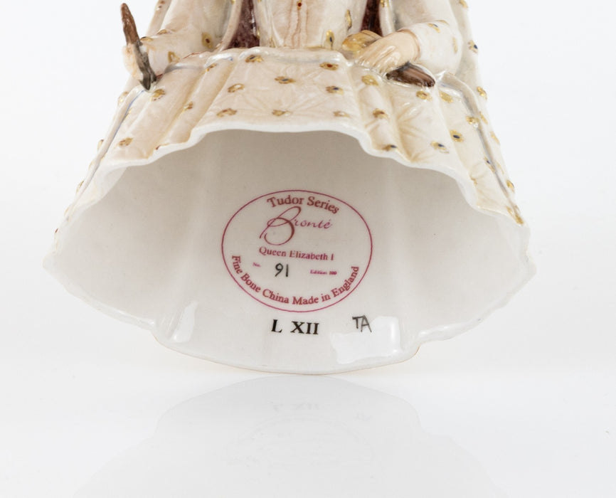 BRONTE - QUEEN ELIZABETH I LIMITED EDITION GOVIERS CANDLE SNUFFER & COA