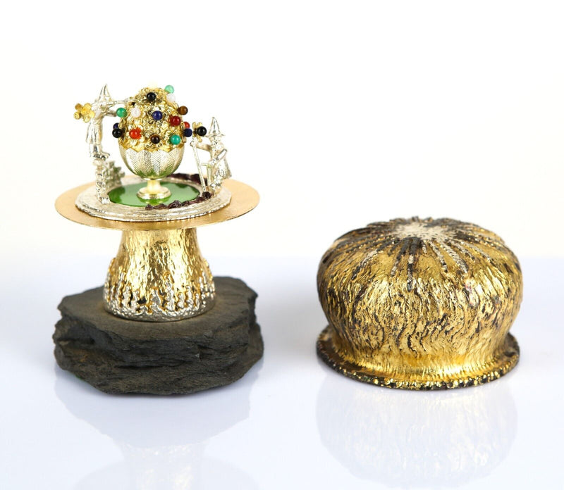 CHRISTOPHER NIGEL LAWRENCE - EASTER 1982 LIMITED EDITION SURPRISE MUSHROOM & COA