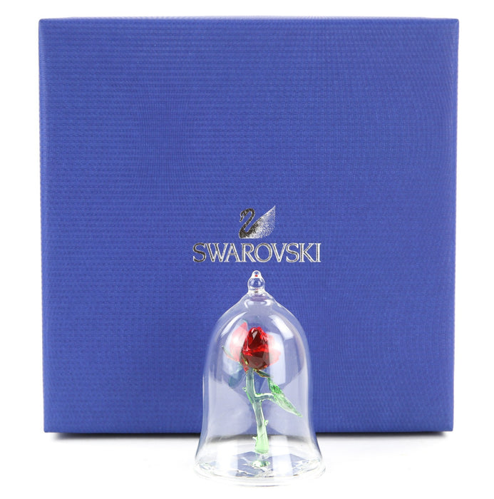 SWAROVSKI CRYSTAL 'ENCHANTED ROSE' DISNEY BELLE BEAUTYBEAST FIGURE 5230478 BOXED