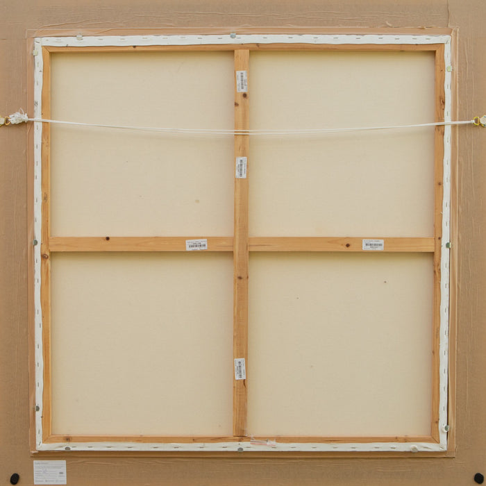 VICKY PALMER, 'BERKELEY HUNT III', FOXHOUND DOGS, LARGE OIL PAINTING, SIGNED