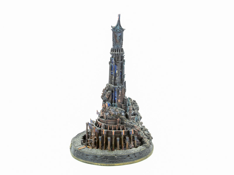 LORD OF THE RINGS - DANBURY MINT 'BARAD-DÛR' DARK TOWER OF SAURON FIGURE MODEL