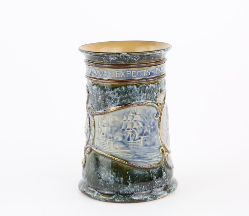 ROYAL DOULTON 'ENGLAND EXPECTS EVERYMAN WILL DO HIS DUTY' LORD NELSON VASE