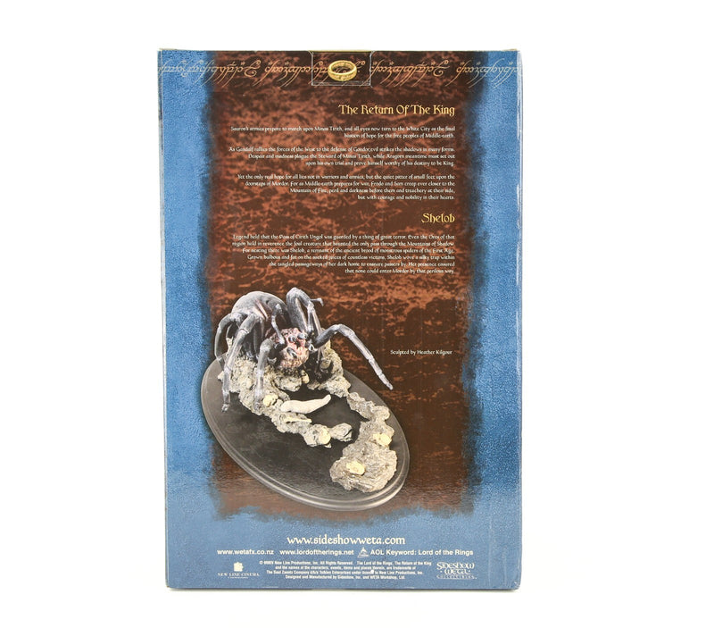 LORD OF THE RINGS - SIDESHOW COLLECTIBLES WETA 'SHELOB' STATUE 9337 3045/5000