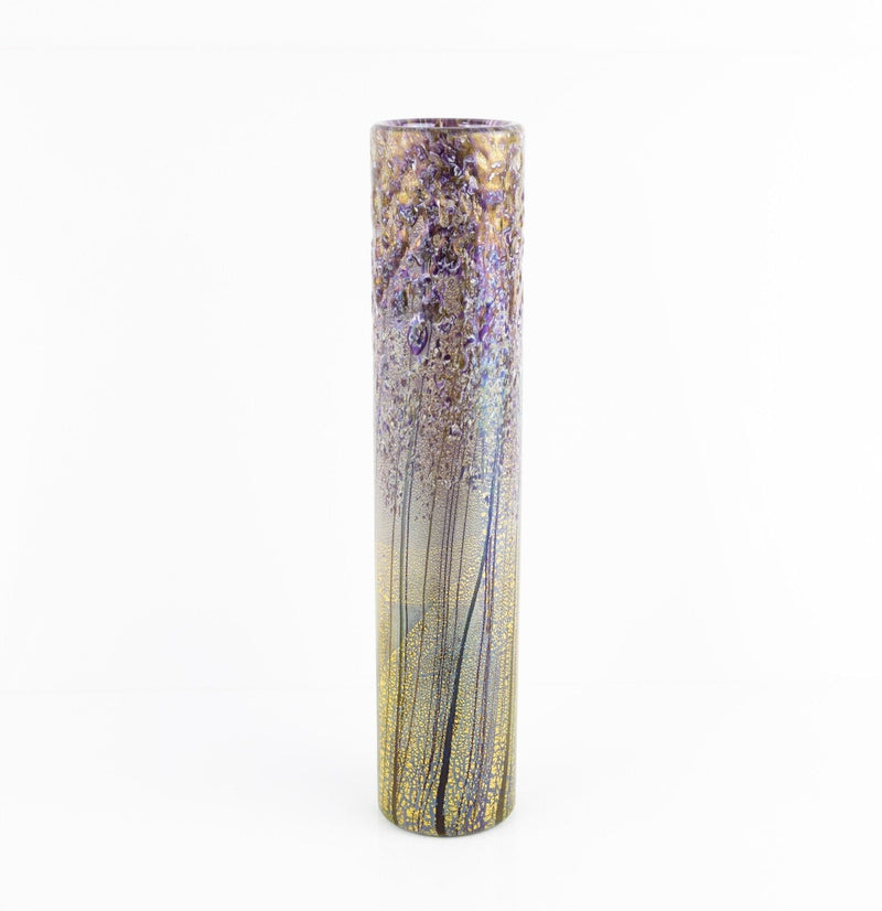 TIMOTHY HARRIS FOR ISLE OF WIGHT 'SUMMER' GLASS COLLECTORS CLUB VASE, SIGNED