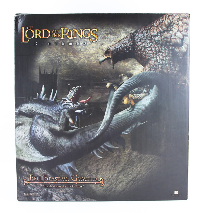 LORD OF THE RINGS - SIDESHOW 'FELL BEAST VS GWAIHIR' MODEL 9715 251/1250, BOXED