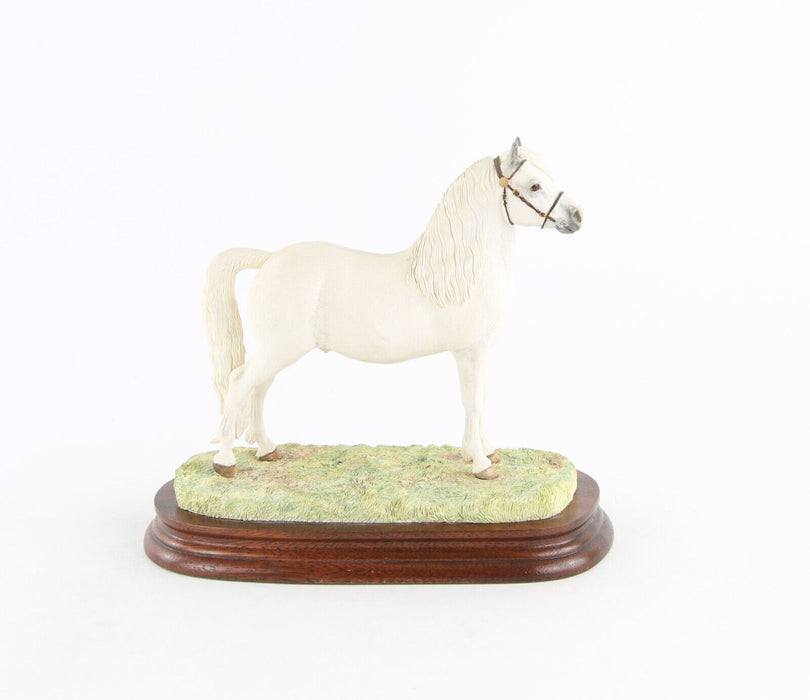 BORDER FINE ARTS 'WELSH MOUNTAIN PONY STALLION' SIGNED FIGURE TABLEAU B0534A