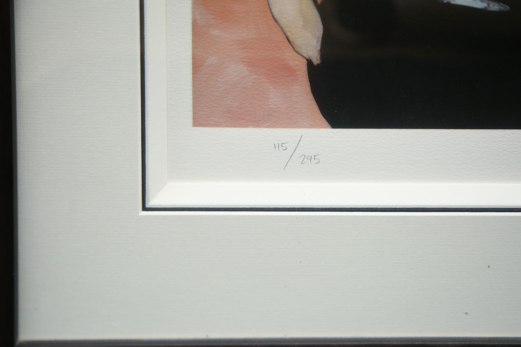 TODD WHITE, 'DIBS', LIMITED EDITION PRINT 115/295, SIGNED