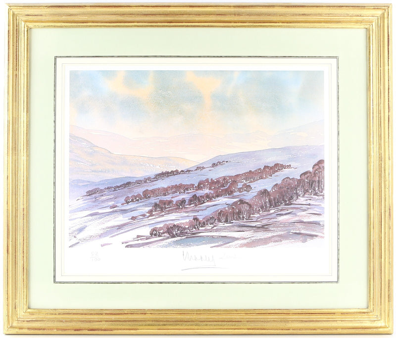 KING CHARLES III / PRINCE OF WALES 'GLENGAIRN' SIGNED LIMITED EDITION PRINT 82/100 & COA