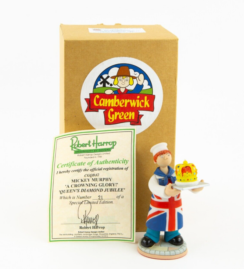 ROBERT HARROP 'A CROWNING GLORY' CAMBERWICK GREEN MICKEY MURPHY FIGURE CGQDJ2