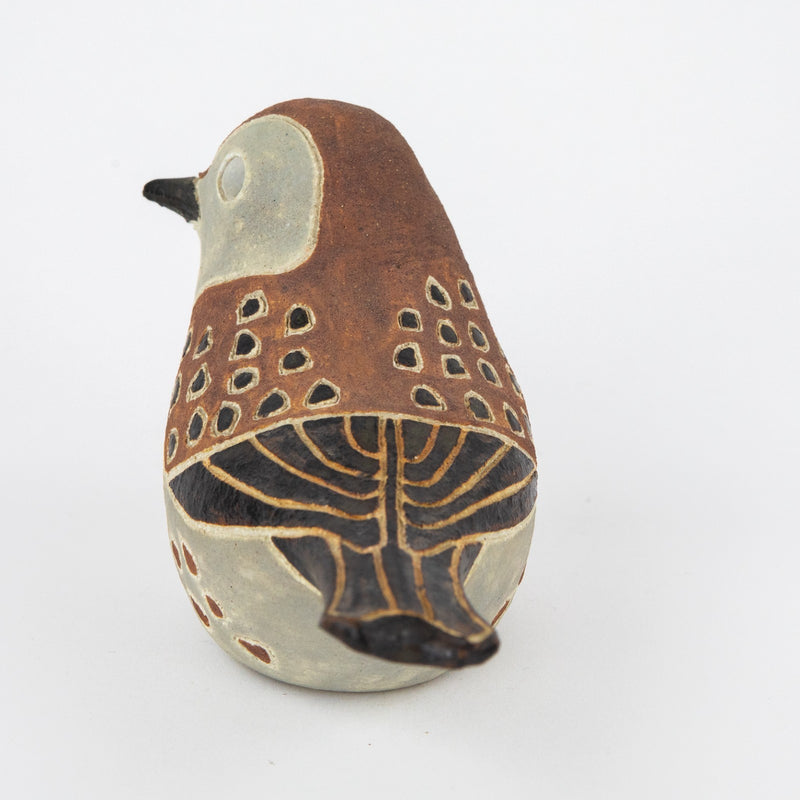 ROSEMARY WREN, OXSHOTT POTTERY - BIRD, 1988 WORKSHOP SAMPLE FIGURE MODEL