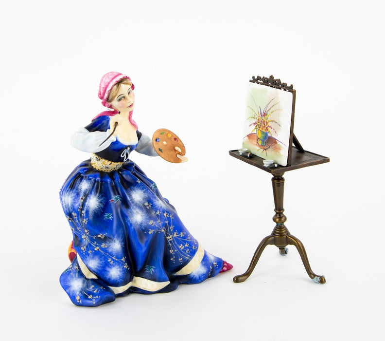 ROYAL DOULTON 'PAINTING' GENTLE ARTS LIMITED EDITION FIGURE MODEL HN3012 BOXED