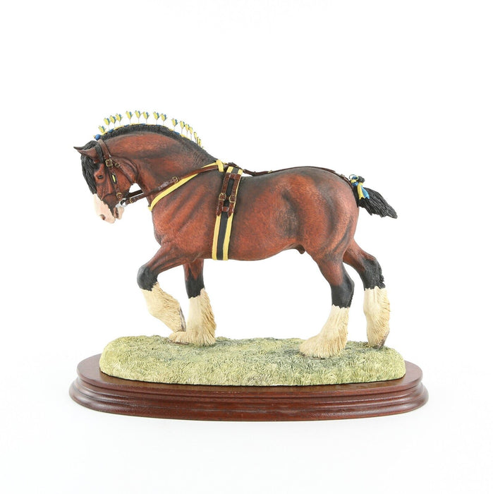 BORDER FINE ARTS 'CHAMPION OF CHAMPIONS' FIGURE MODEL TABLEAU L140A 551/950 COA