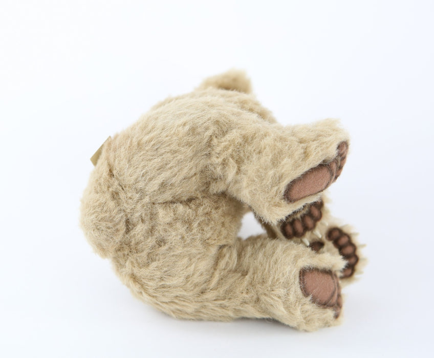 R JOHN WRIGHT - 'CAFÉ AU LAIT' LIMITED EDITION TEDDY BEAR 12/125, BOXED & COA