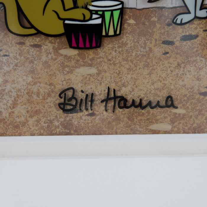 WARNER BROS 'THE MOST EFFECTUAL TOP CAT' HANNA & BARBERA SIGNED CEL ART 314/350