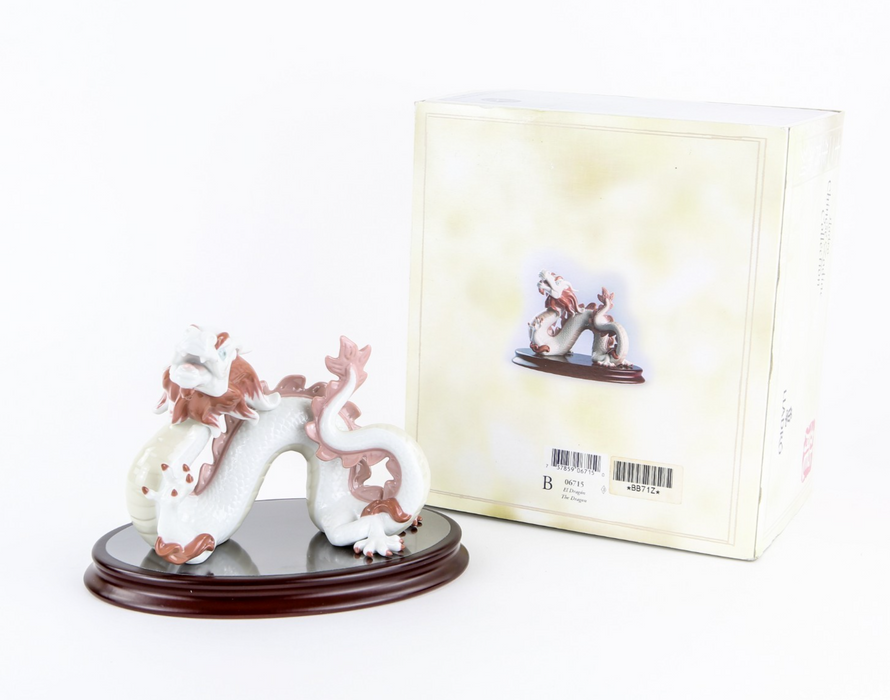 LLADRO 'THE DRAGON' CHINESE ZODIAC COLLECTION FIGURE MODEL 6715, BOXED
