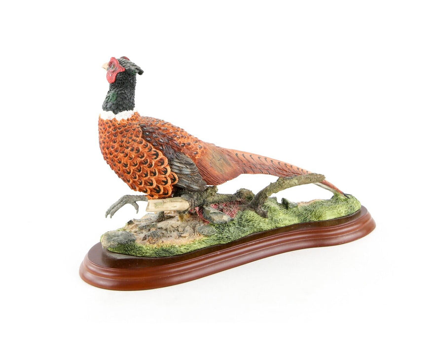 BORDER FINE ARTS 'PHEASANT' FIGURE MODEL TABLEAU A1475, BOXED