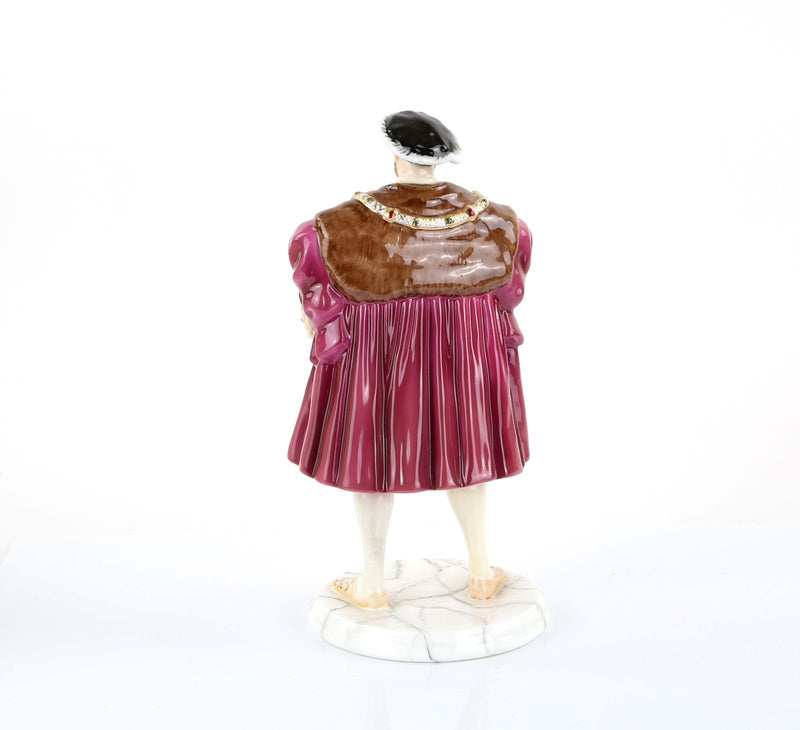 COALPORT 'HENRY VIII' LIMITED EDITION KING FIGURE MODEL, BOXED & COA