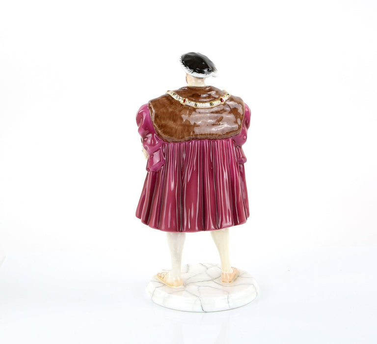 COALPORT 'HENRY VIII' LIMITED EDITION KING FIGURE MODEL, BOXED & COA