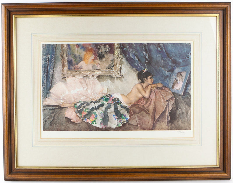 WILLIAM RUSSELL FLINT, 'CORISANDE', LIMITED EDITION PRINT 288/850, SIGNED