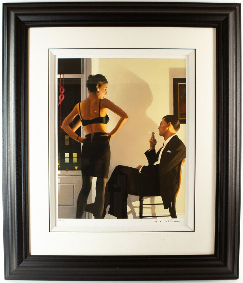JACK VETTRIANO, 'NIGHT IN THE CITY', SIGNED LIMITED EDITION PRINT 128/495 & COA