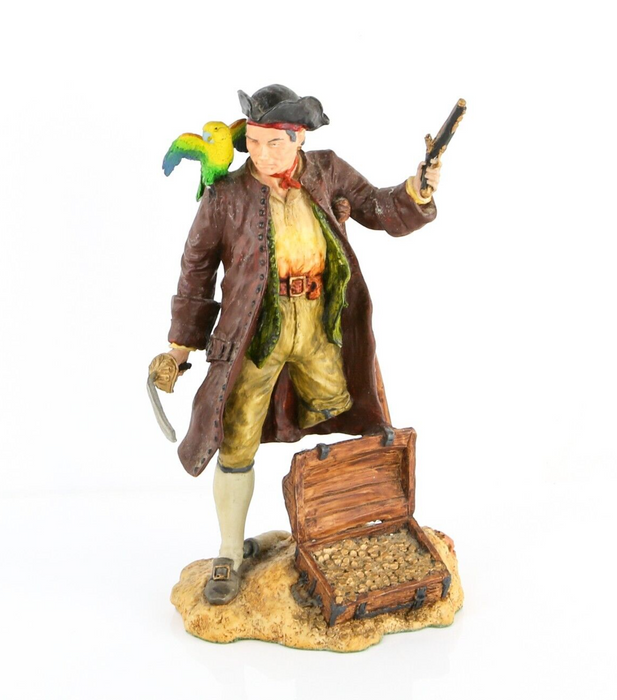 ROYAL DOULTON 'LONG JOHN SILVER' RESIN FIGURE MODEL HN3719