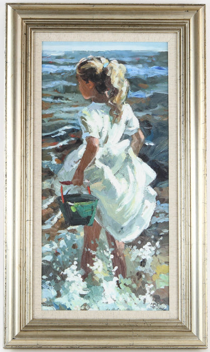 SHERREE VALENTINE DAINES 'COOLING DOWN' LIMITED EDITION CANVAS PRINT & COA