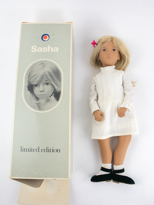TRENDON SASHA DOLL - LIMITED EDITION BLONDE GIRL 1982 3862, BOXED