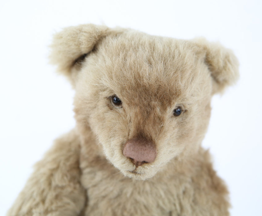 R JOHN WRIGHT - 'CAFÉ AU LAIT' LIMITED EDITION TEDDY BEAR 12/125, BOXED & COA