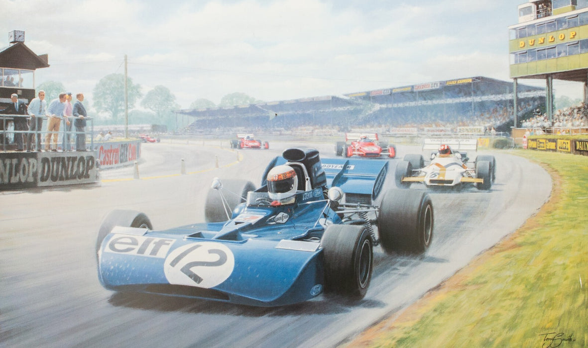 TONY SMITH, 'THE WINNING TEAM', LIMITED EDITION F1 PRINT 2/150, SIGNED