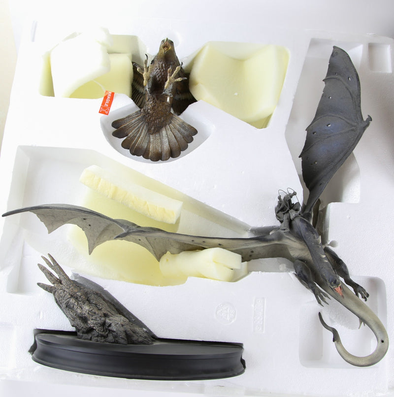 LORD OF THE RINGS - SIDESHOW 'FELL BEAST VS GWAIHIR' MODEL 9715 251/1250, BOXED