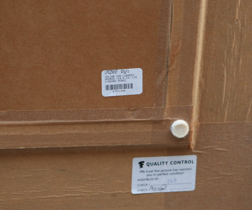 FABIAN PEREZ 'CELINA CON LUNARES NEGROS' LIMITED EDITION PRINT 99/195 & COA