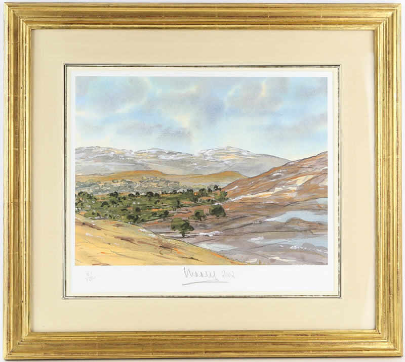 KING CHARLES III / PRINCE OF WALES 'BALLOCHBUIE' SIGNED LIMITED EDITION PRINT 81/100