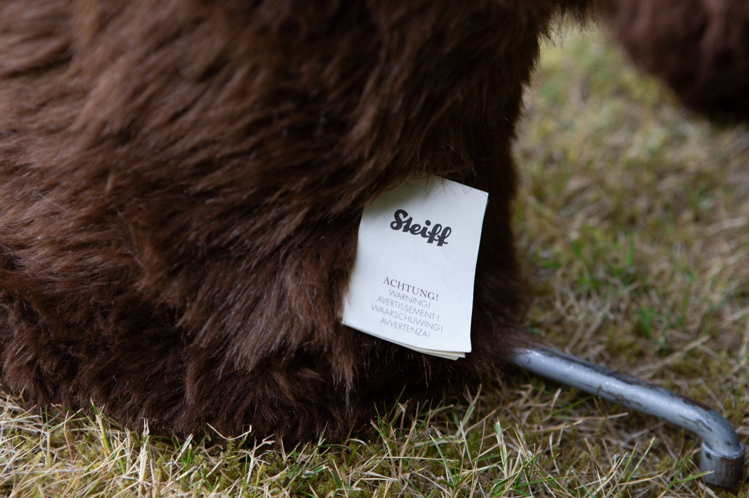 STEIFF STUDIO LIFESIZE BROWN GRIZZLY BEAR 500558