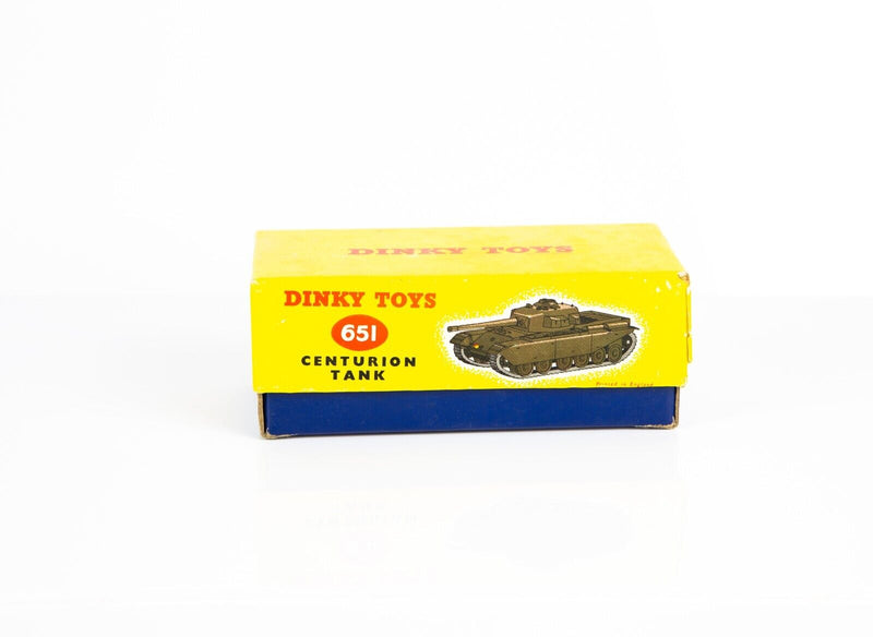 DINKY TOYS 'CENTURION TANK' VINTAGE DIECAST MILITARY ARMY MODEL No. 651 BOXED
