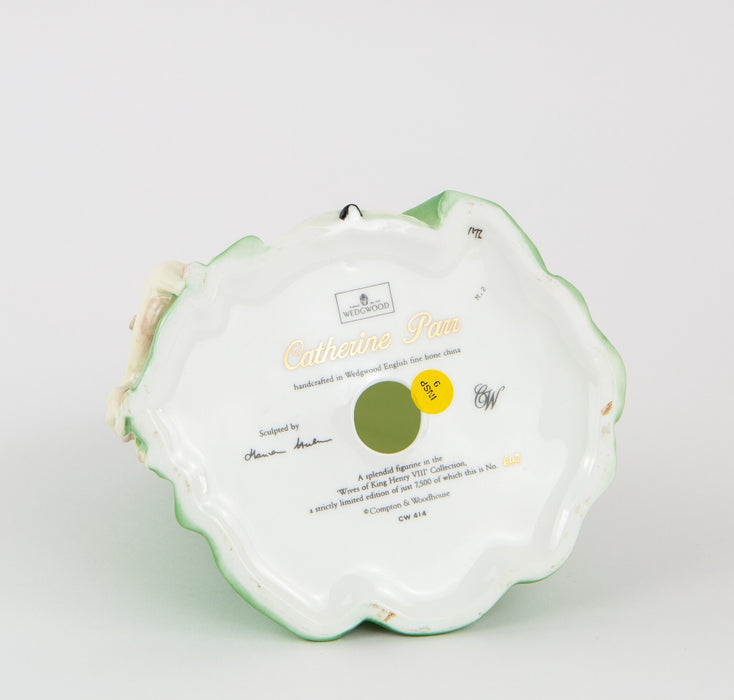 WEDGWOOD 'CATHERINE PARR' LIMITED EDITION HENRY VIII WIFE FIGURE MODEL CW414