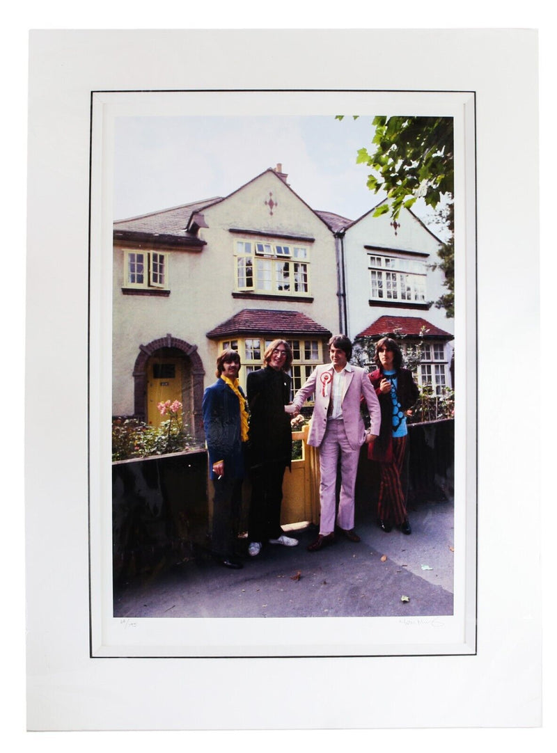 TOM MURRAY, 'SUBURBIA', LIMITED EDITION BEATLES PRINT 24/195, SIGNED & C.O.A.