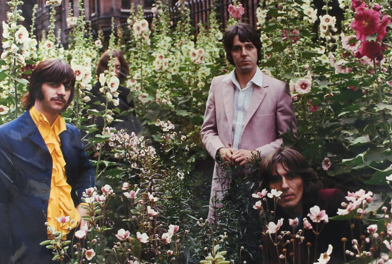 TOM MURRAY, 'FLOWER POWER I', LIMITED EDITION BEATLES PRINT 73/195, SIGNED & COA