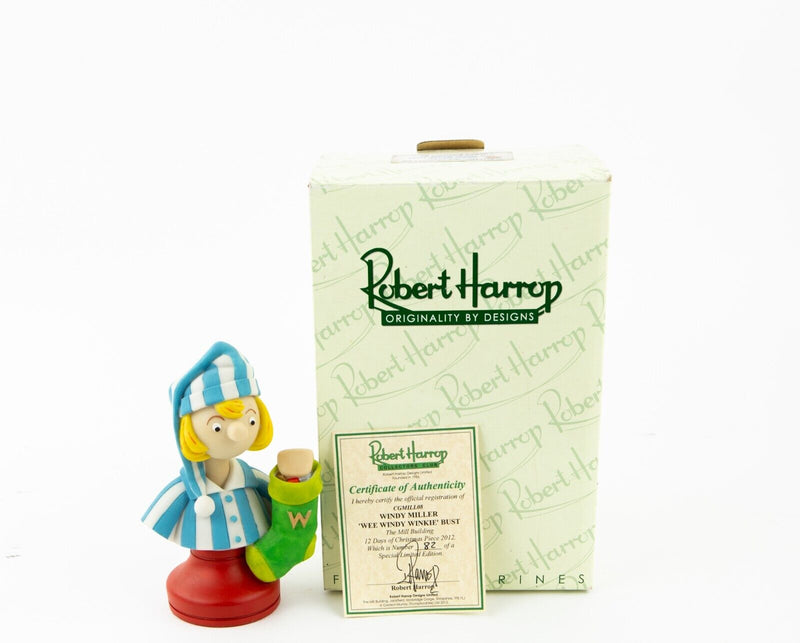 ROBERT HARROP 'WEE WINDY WINKIE' CAMBERWICK GREEN MILLER BUST FIGURE CGMILL08