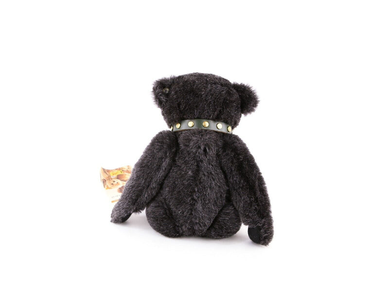 STEIFF 'JACK' 2007 LIMITED EDITION BLACK ALPACA TEDDY BEAR 662546 & TAGS
