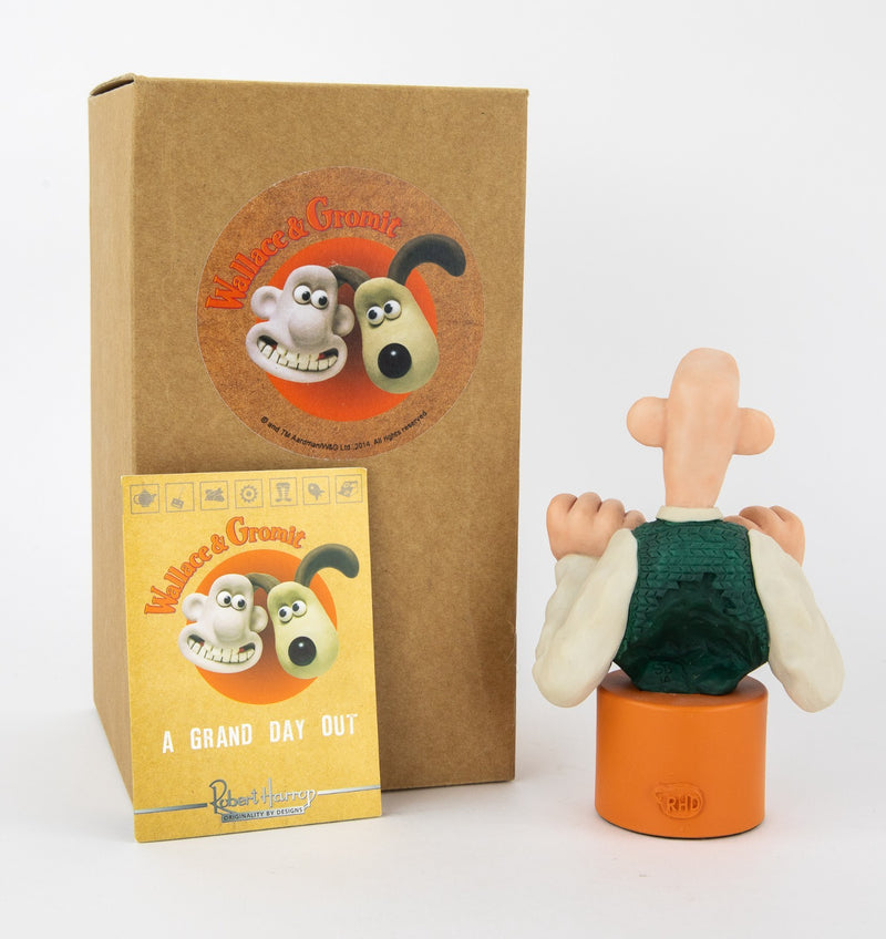 ROBERT HARROP 'NO CRACKERS GROMIT!' WALLACE & GROMIT FIGURE BUST WGHG01, BOXED