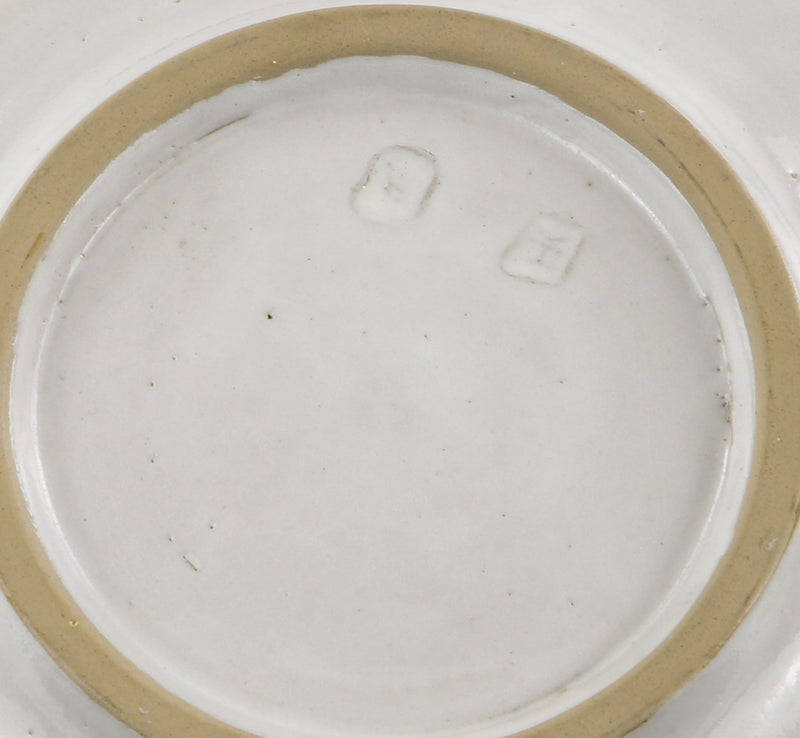 LUCIE RIE & HANS COPER - SPECKLED WHITE MANGANESE STONEWARE STUDIO POTTERY PLATE
