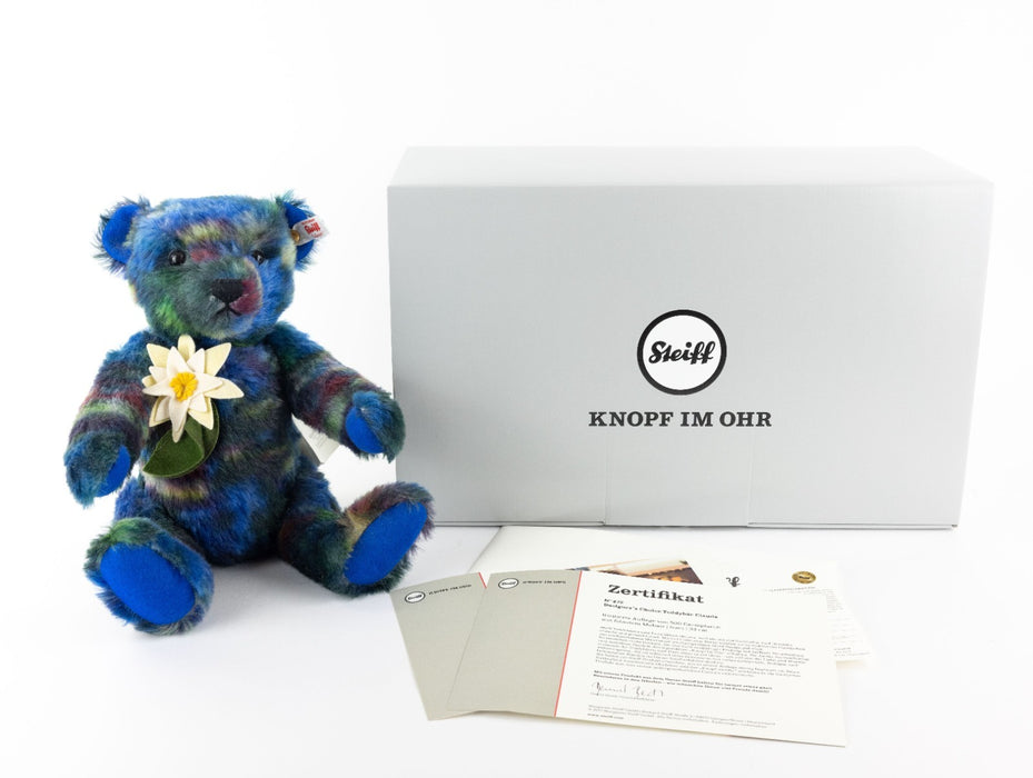 STEIFF 'CLAUDE' LIMITED EDITION DESIGNER'S CHOICE TEDDY BEAR 006708, BOXED & COA